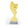 Ice Hockey golden figure with base