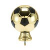 Football Ball gold-black figure with base