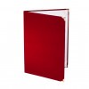 Burgundy plush A4 document holder