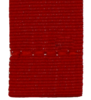 Red 22 mm wide sewn medal ribbon